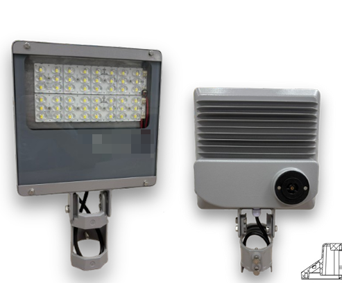 LUMINARIA PUBLICA LED 180W - 5000K - BASE 7 PINOS